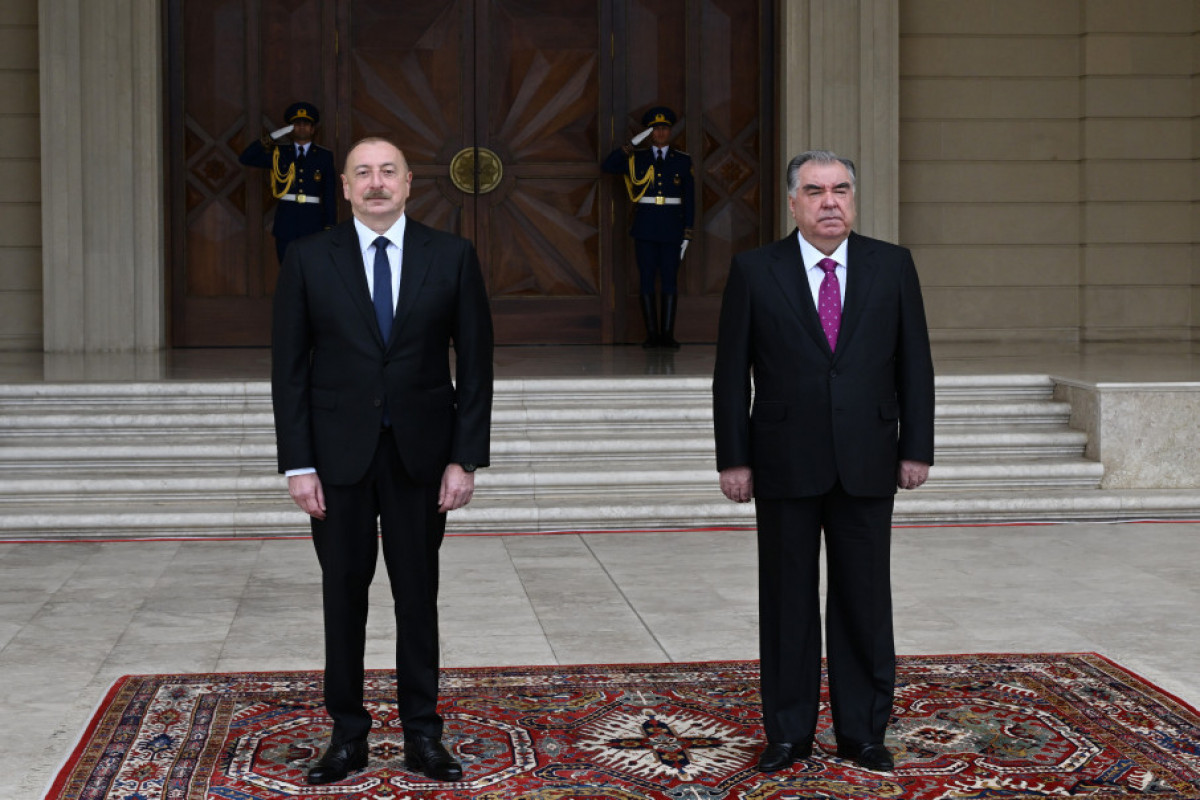 Azərbaycan Prezidenti İlham Əliyev, Tacikistan Prezidenti Emoməli Rəhmon