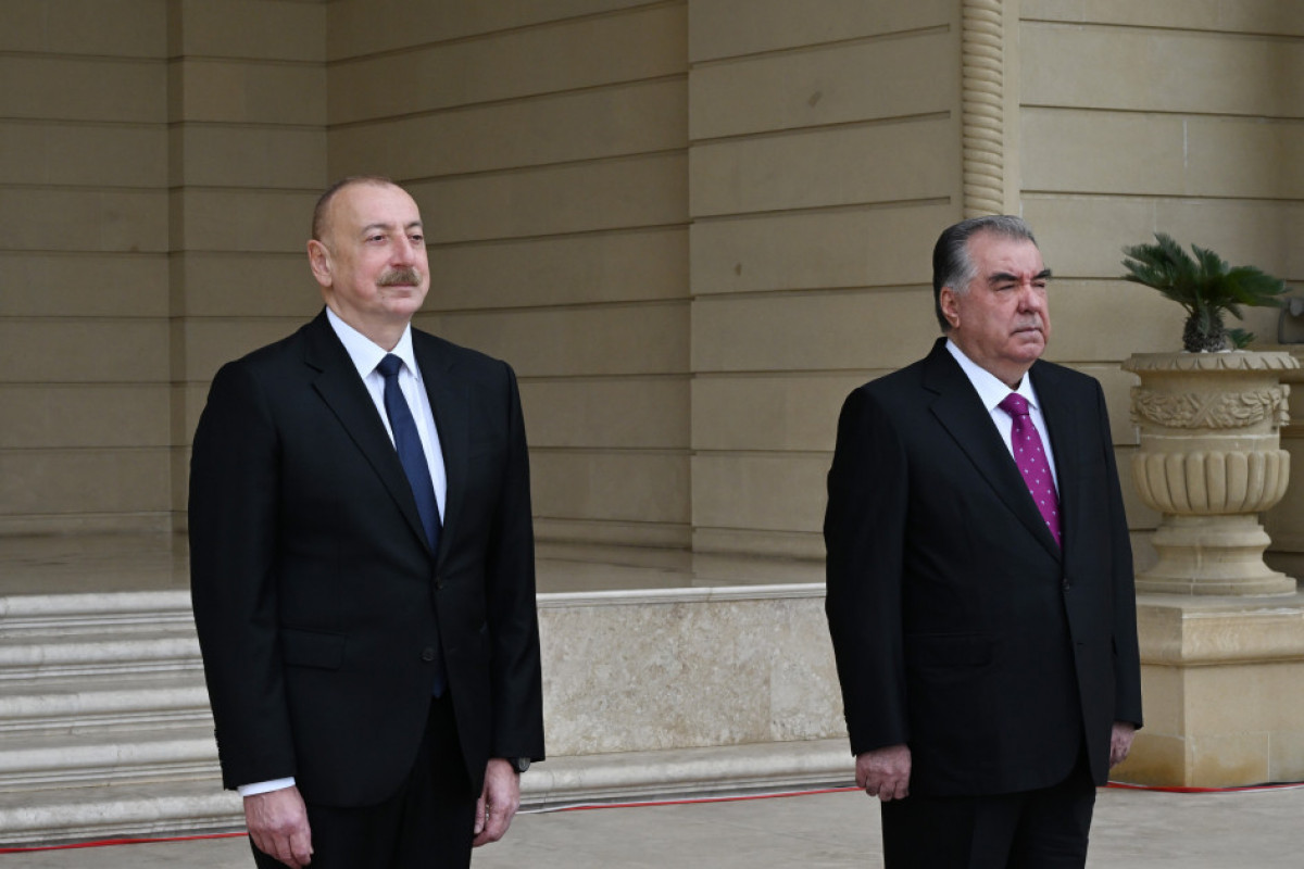 Azərbaycan Prezidenti İlham Əliyev, Tacikistan Prezidenti Emoməli Rəhmon