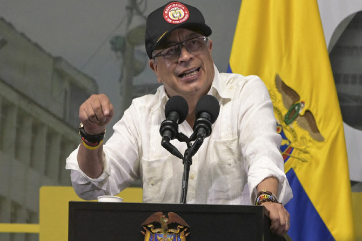 Kolumbiya prezidenti Qustavo Petro