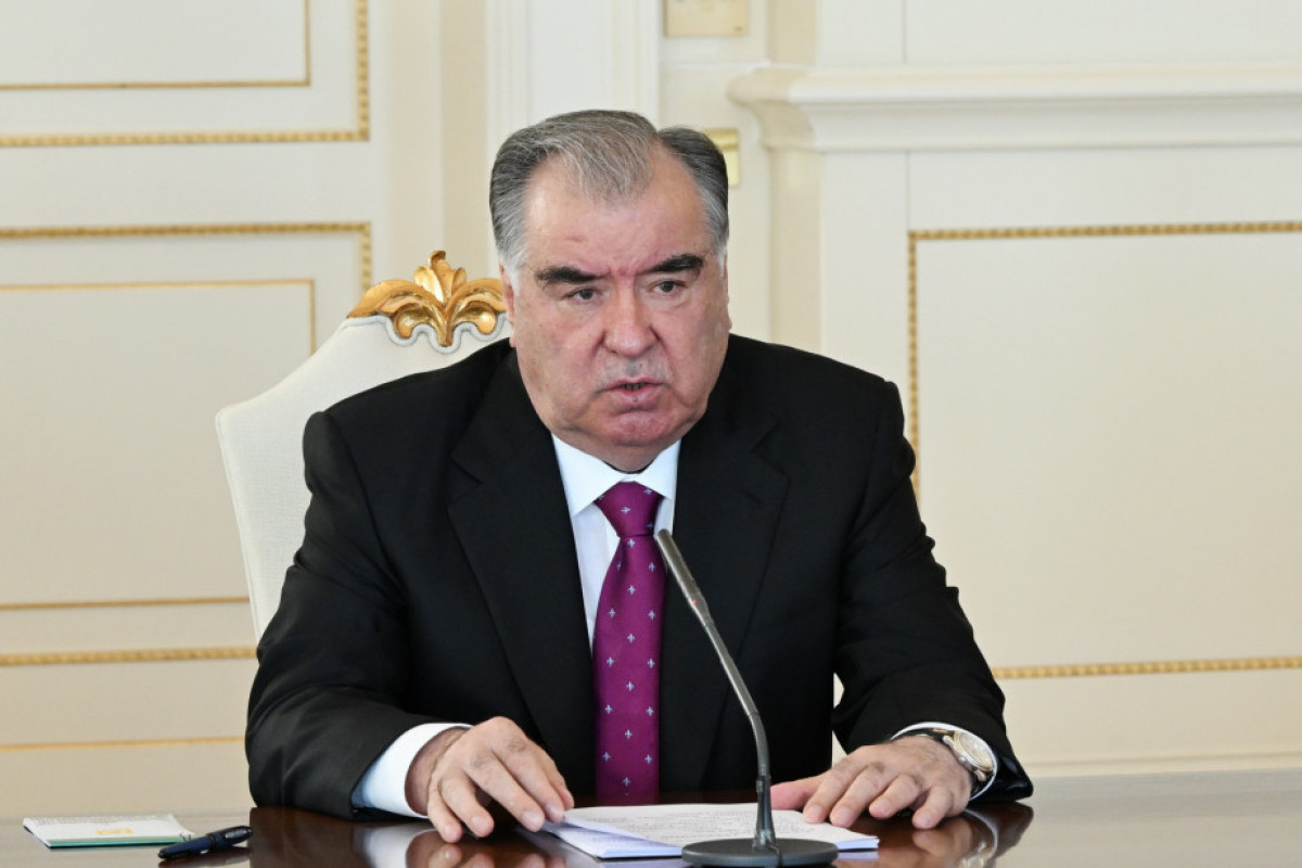 Tacikistan Prezidenti Emoməli Rəhmon