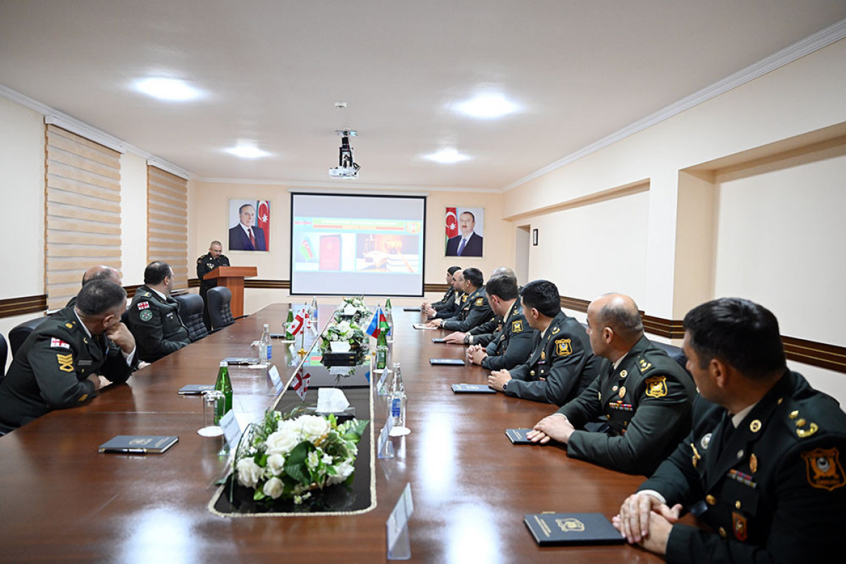 Delegation of the Georgian Military Police Department pays a visit to Azerbaijan