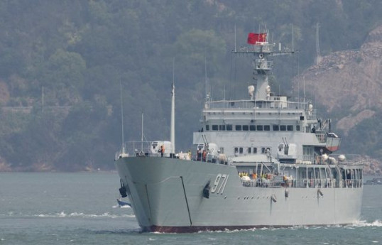 Çin Tayvan ətrafında təlimlərə 15 döyüş gəmisi və 42 reaktiv təyyarə cəlb edib