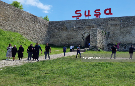 Şimali Kiprdən olan şəhid ailələri Şuşaya səfər edib - YENİLƏNİB  - FOTO 