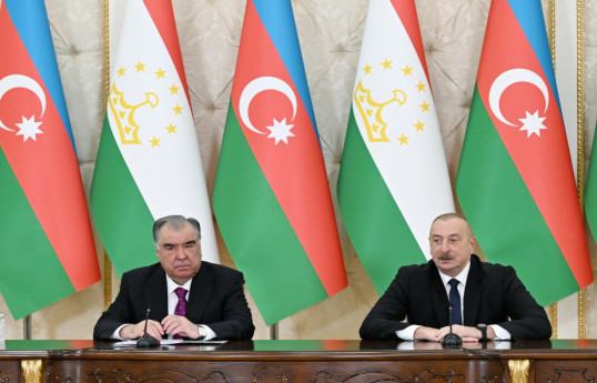 Prezident: Azərbaycanla Tacikistanın dövlətlərarası münasibətləri bu gün ən yüksək səviyyəyə çatıb
