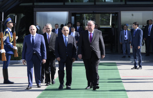 Emoməli Rəhmonun Azərbaycana dövlət səfəri başa çatıb