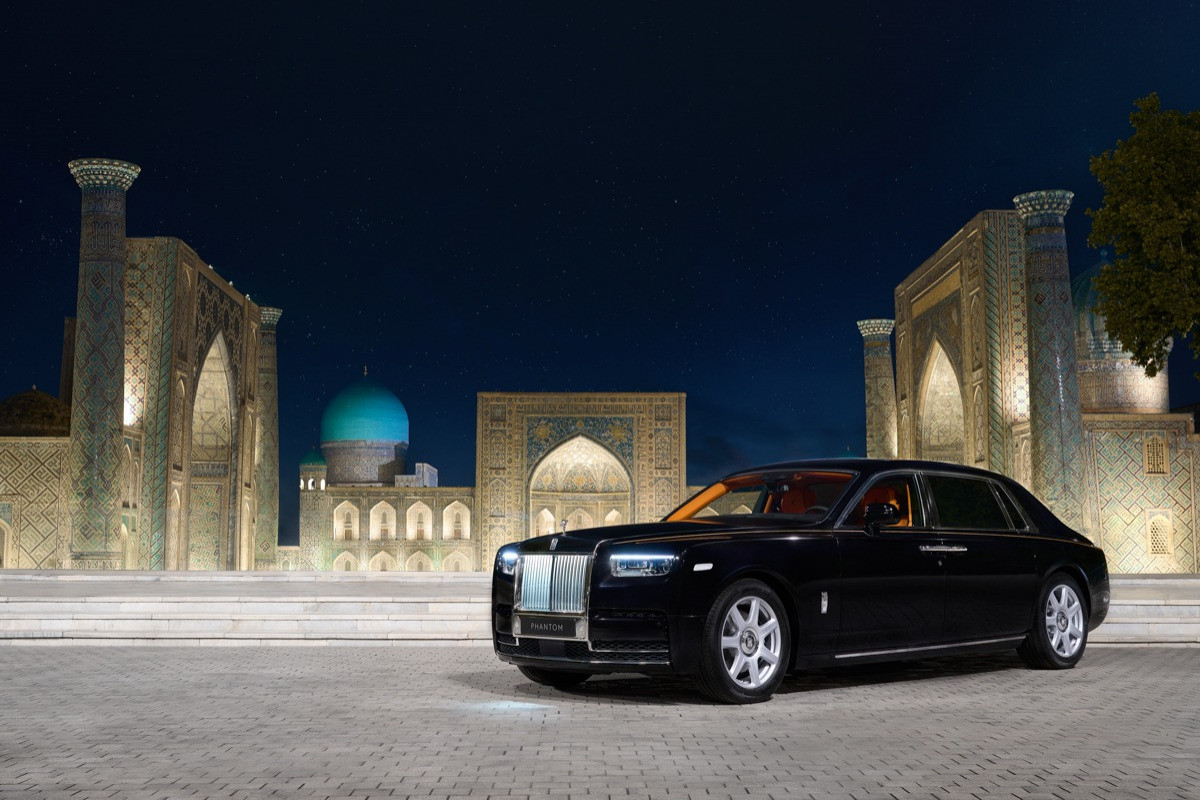 Rolls-Royce-un Özbəkistanda ilk təqdimatı - FOTO  - VİDEO 