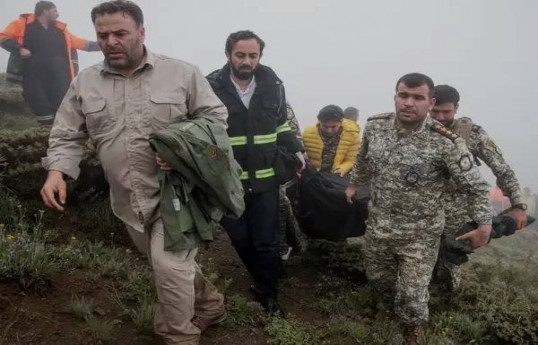 İran ordusunun rəsmi hesabatı: Prezidentin helikopterində güllə izi və buna oxşar zərbələr aşkar edilməyib