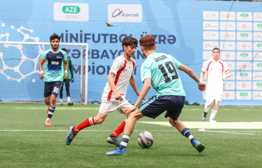 Peşə təhsili müəssisələrinin tələbələri arasında minifutbol üzrə turnirə yekun vurulub