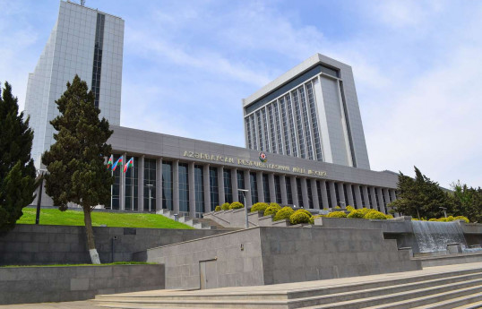 Milli Məclis Çexiya parlamentinin Deputatlar Palatasının sədr müavininə etirazını bildirib