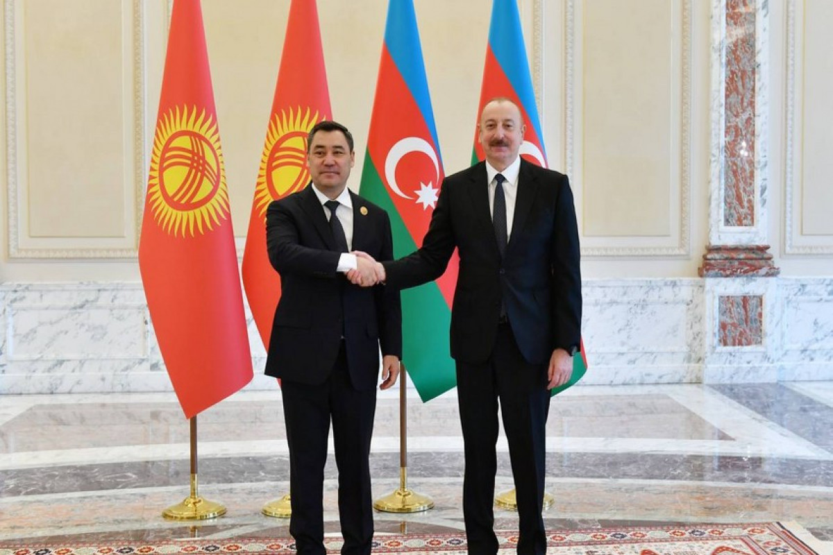 Qırğız Respublikasının Prezidenti Sadır Japarov, Prezident İlham Əliyev