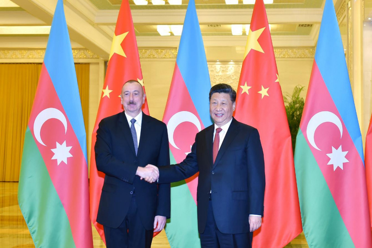 Azərbaycan Prezidenti İlham Əliyev, Çin Xalq Respublikasının Sədri Si Cinpin