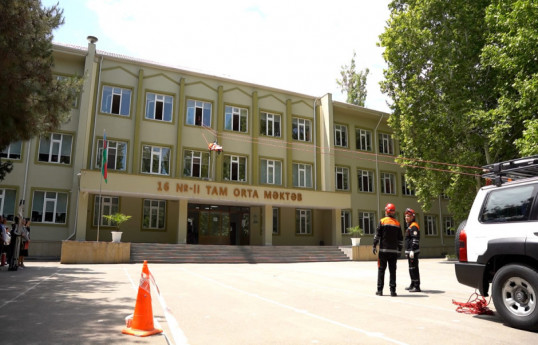 FHN-in Aran Regional Mərkəzi orta məktəbdə təlim keçirib  - VİDEO 