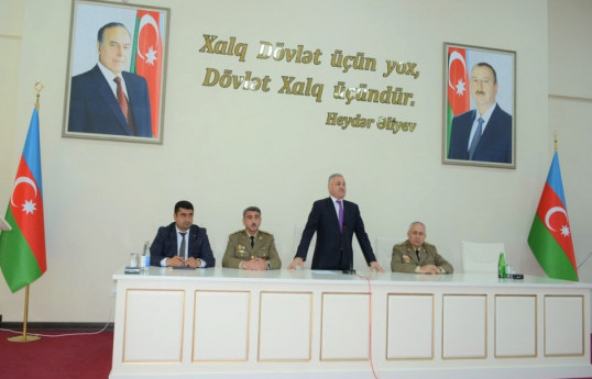 FHN Tərtərdə yanğın təhlükəsizliyinin təmin olunması ilə bağlı seminar-müşavirə keçirib