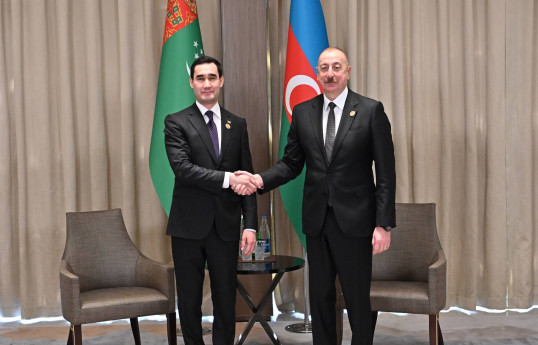 Sərdar Berdiməhəmmədov, Prezident İlham Əliyev