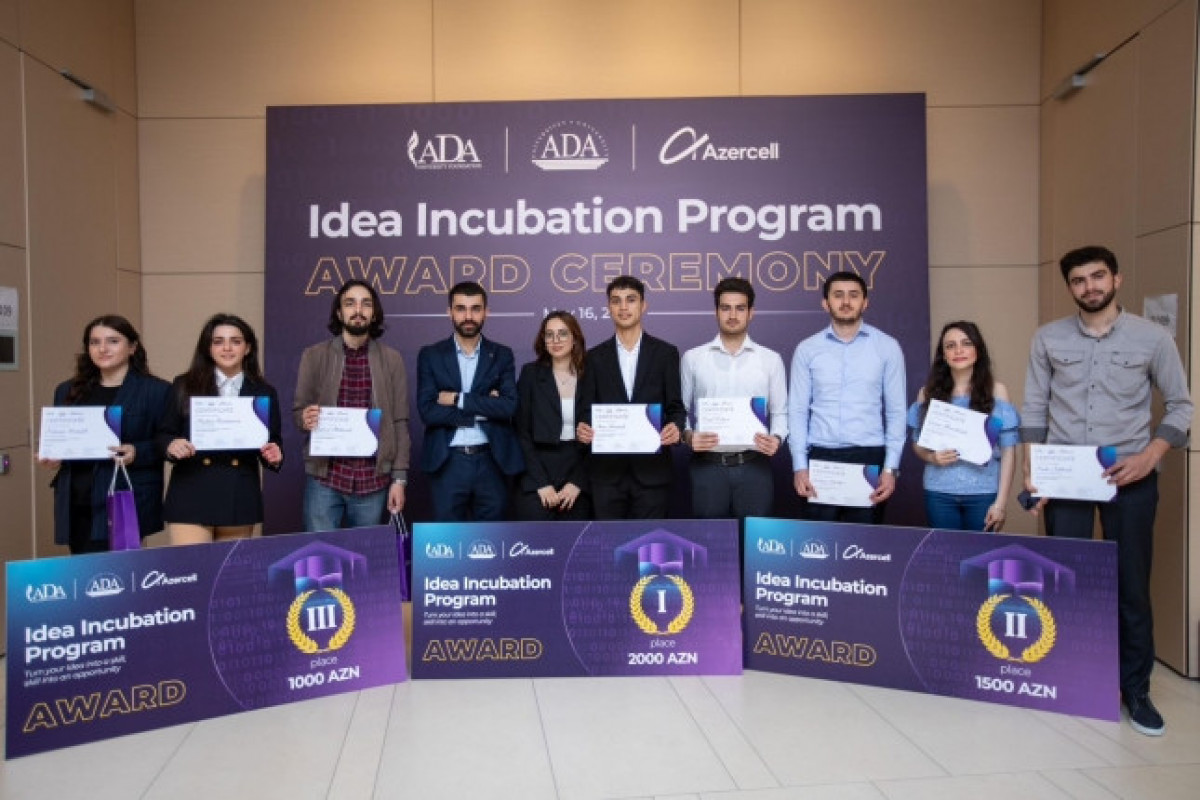 Winners of Azercell’s "Idea Incubation Program" announced
