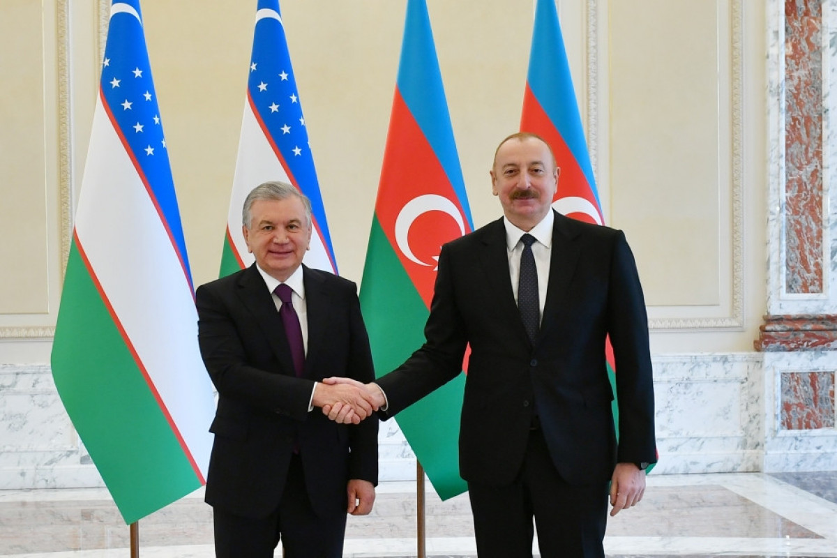 Özbəkistan Respublikasının Prezidenti Şavkat Mirziyoyev, Prezident İlham Əliyev