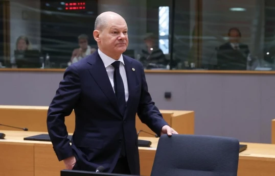 Almaniya kansleri Olaf Şolts