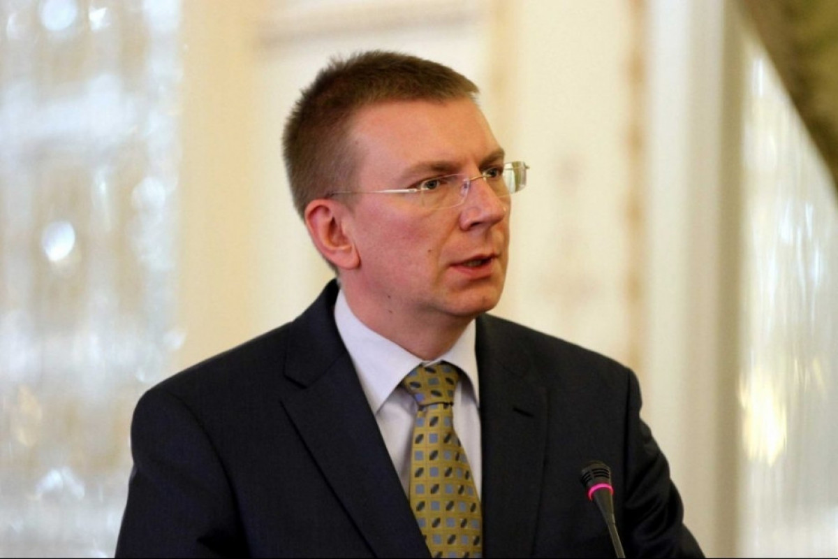 Latviya Respublikasının Prezidenti Edqars Rinkeviçs