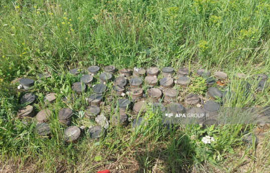 Bağanıs Ayrım kəndində minatəmizləmə işləri davam edir - FOTO 