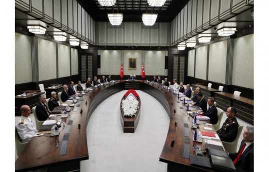 Türkiyə Milli Təhlükəsizlik Şurası: Azərbaycan-Ermənistan danışıqlarının sülhü təmin edəcək razılaşma ilə nəticələnməsini arzulayırıq