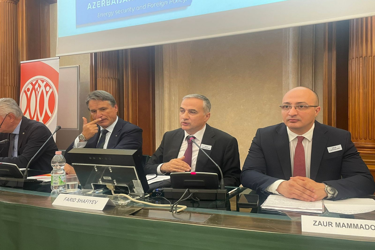 В Сенате Италии проведено мероприятие, посвященное отношениям Азербайджан-Италия-ЕС