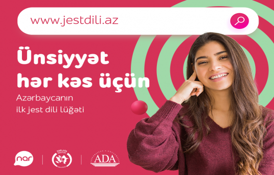 “Nar”ın dəstəyi ilə hazırlanan jestdili.az saytının istifadəçilərinin sayı ikiqat artıb