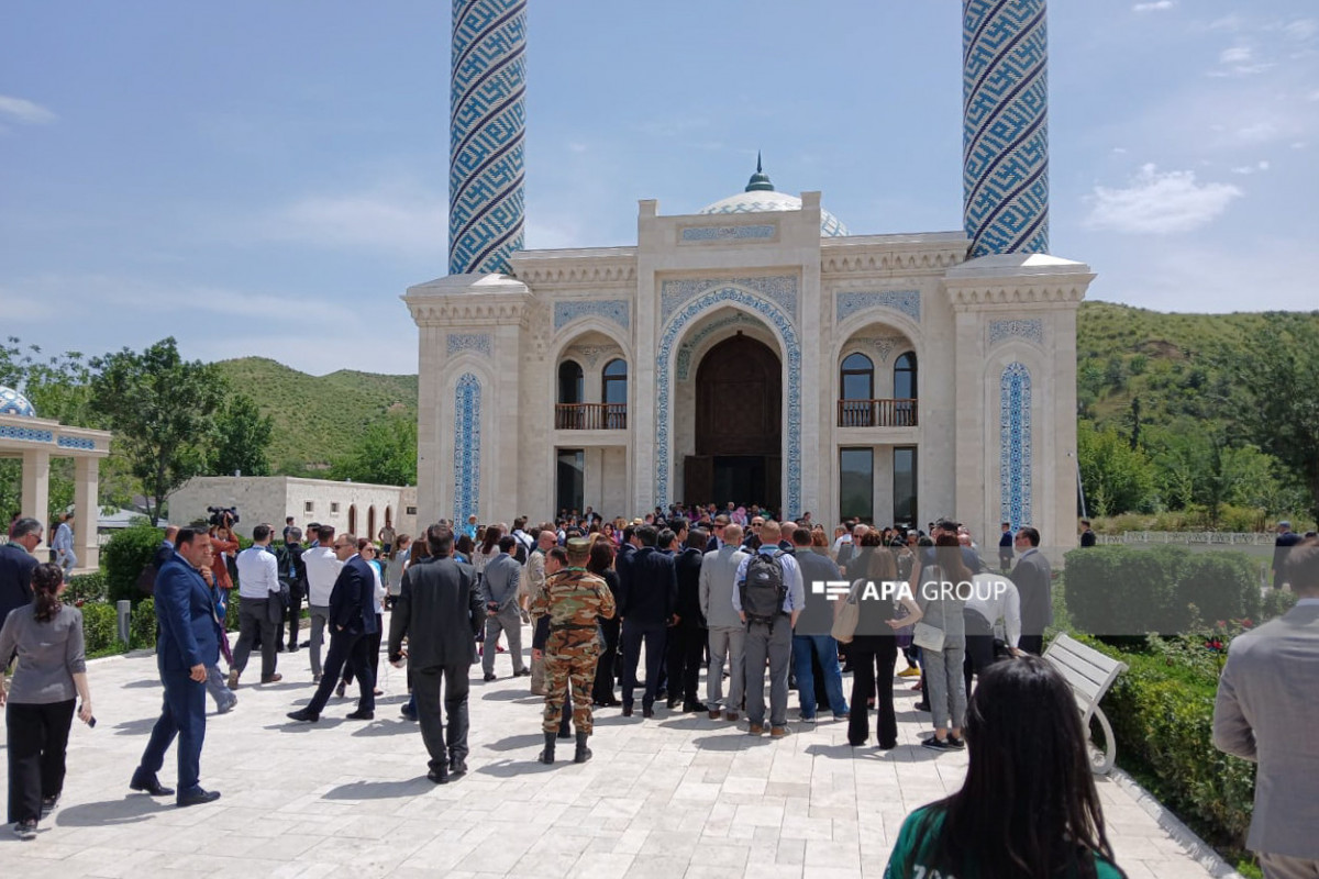 Beynəlxalq humanitar minatəmizləmə konfransının iştirakçıları Zəngilan məscidində olublar - FOTO 