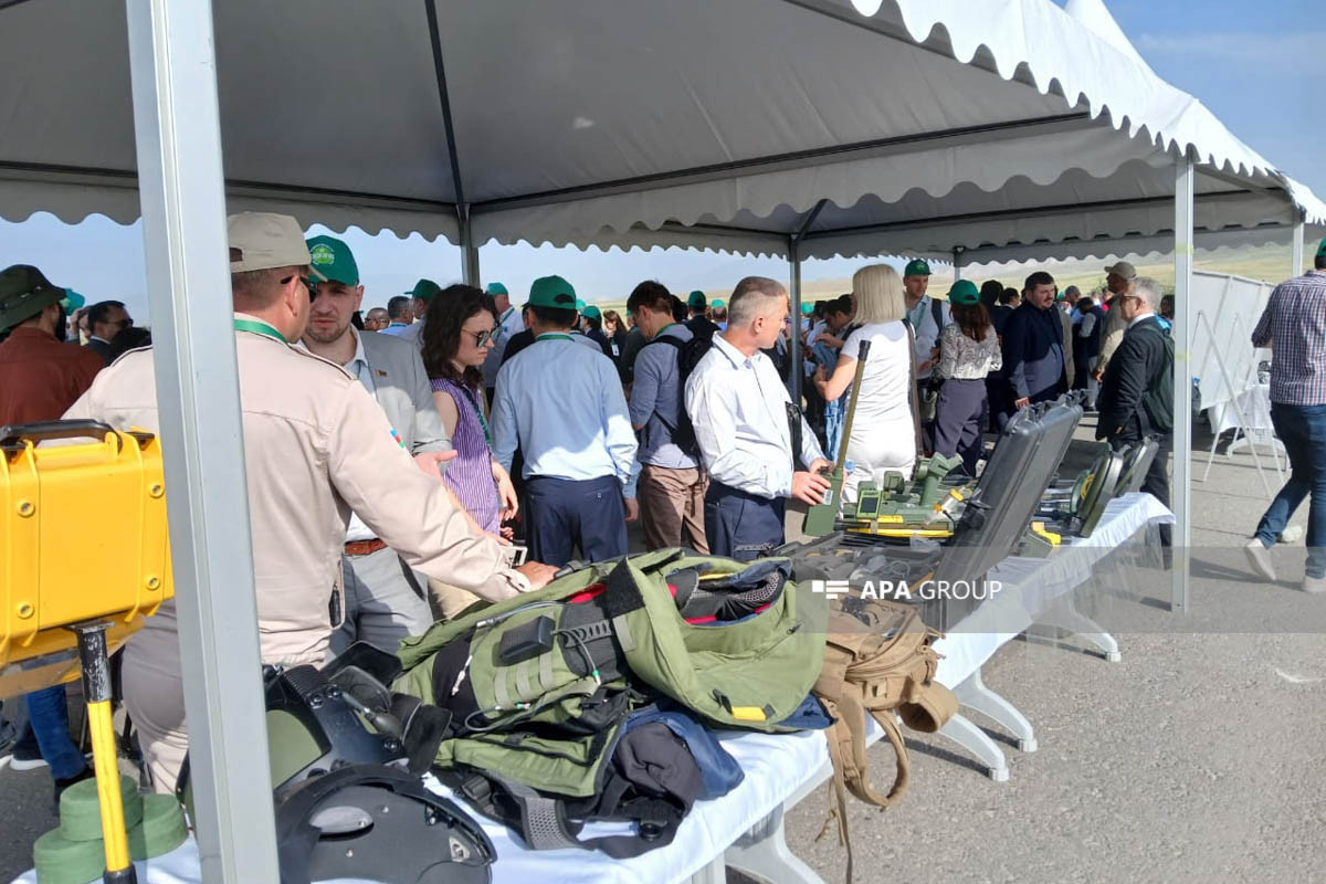 Participants of international conference got acquainted with demining works in Azerbaijan