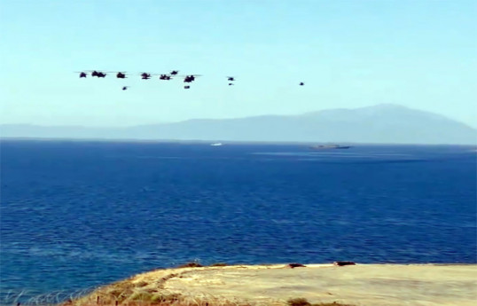 İzmirdə "Efes-2024" təliminin Müşahidəçi Günü keçirilib, Türkiyə Prezidenti tədbirdə çıxış edib - FOTO 