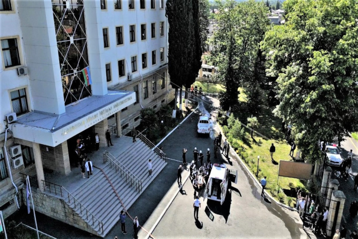 FHN Zaqatalada mülki müdafiə təlimi keçirib - FOTO 