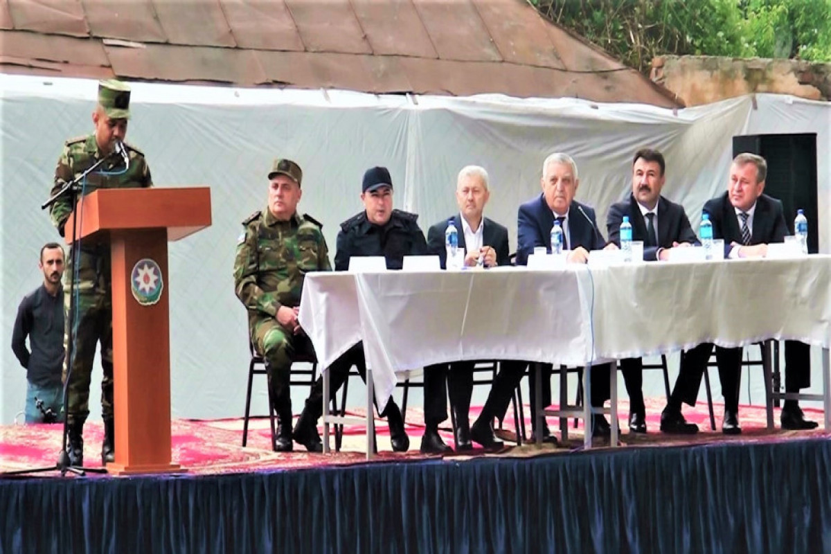 FHN Zaqatalada mülki müdafiə təlimi keçirib - FOTO 