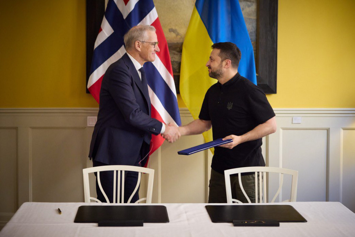 Ukrayna Norveç və İslandiya ilə təhlükəsizlik sahəsində sazişlər imzalayıb