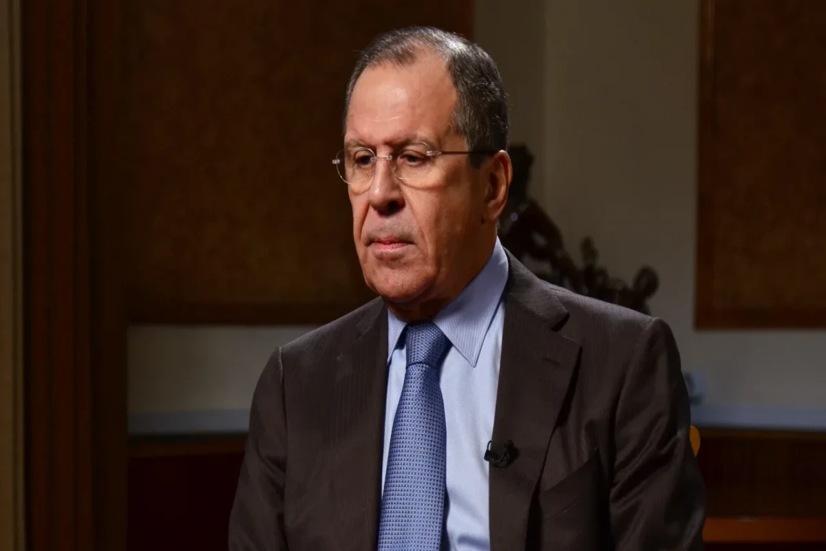 Rusiyanın xarici işlər naziri Sergey Lavrov