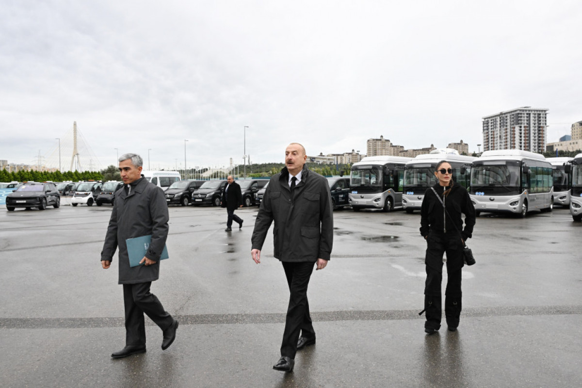 Prezident İlham Əliyev Bakı Olimpiya Stadionunun ərazisində COP29-la bağlı yaradılan şəraitlə tanış olub - YENİLƏNİB 