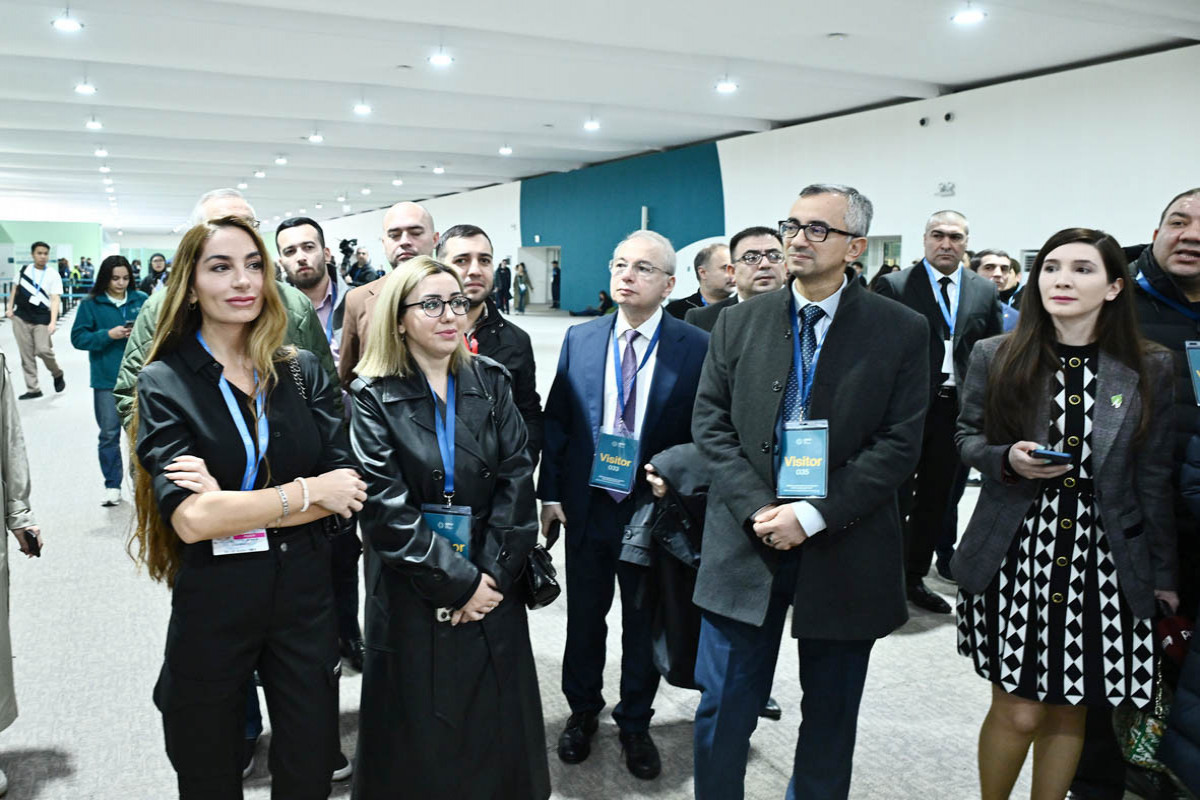 COP29-a hazırlıq işləri ilə bağlı Bakı Stadionuna media-tur təşkil olunub - FOTOLENT 