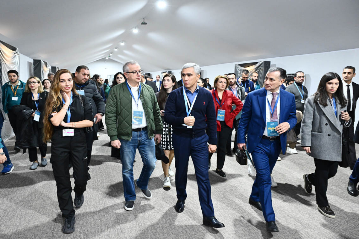 COP29-a hazırlıq işləri ilə bağlı Bakı Stadionuna media-tur təşkil olunub - FOTOLENT 