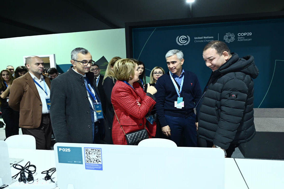 COP29-a hazırlıq işləri ilə bağlı Bakı Stadionuna media-tur təşkil olunub - FOTOLENT 