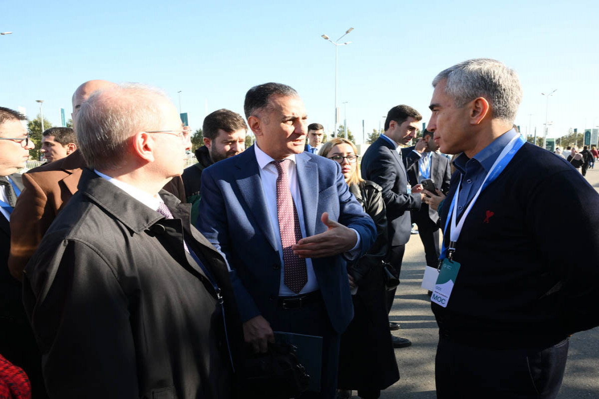 COP29-a hazırlıq işləri ilə bağlı Bakı Stadionuna media-tur təşkil olunub - FOTOLENT 