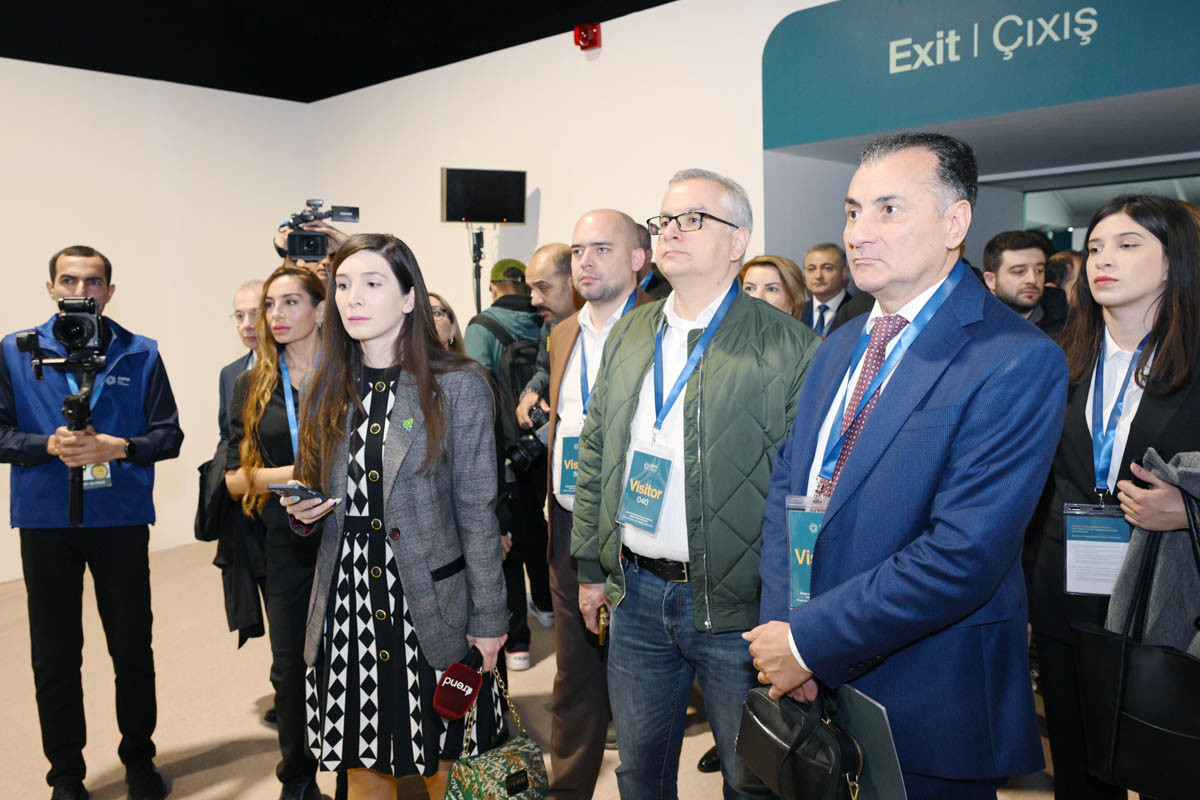 COP29-a hazırlıq işləri ilə bağlı Bakı Stadionuna media-tur təşkil olunub - FOTOLENT 