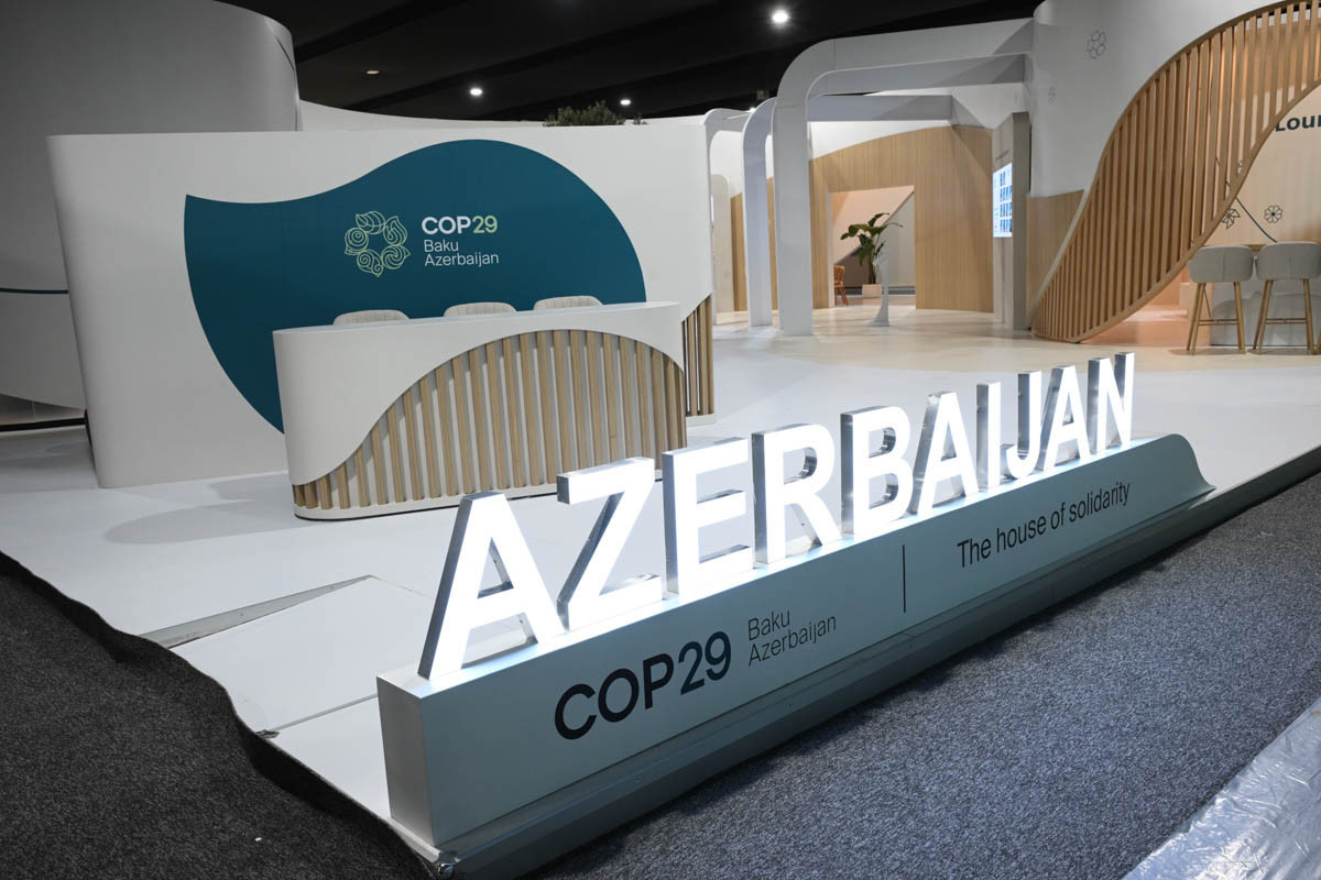 COP29-a hazırlıq işləri ilə bağlı Bakı Stadionuna media-tur təşkil olunub - FOTOLENT 