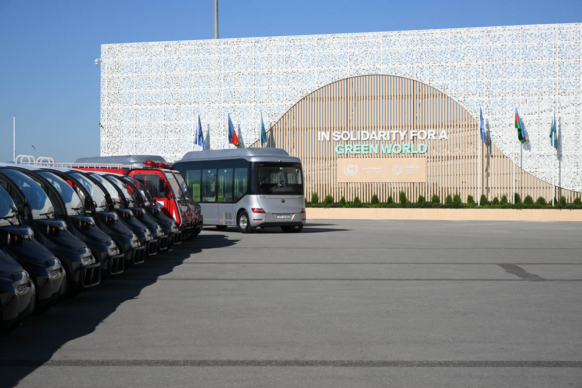 COP29-a hazırlıq işləri ilə bağlı Bakı Stadionuna media-tur təşkil olunub - FOTOLENT 