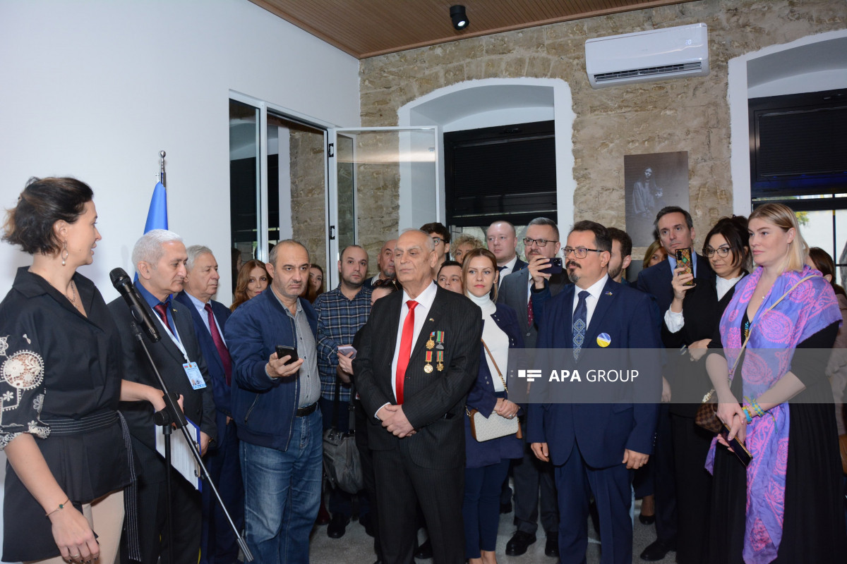 Bakıda Ukrayna Evinin açılışı olub - FOTO