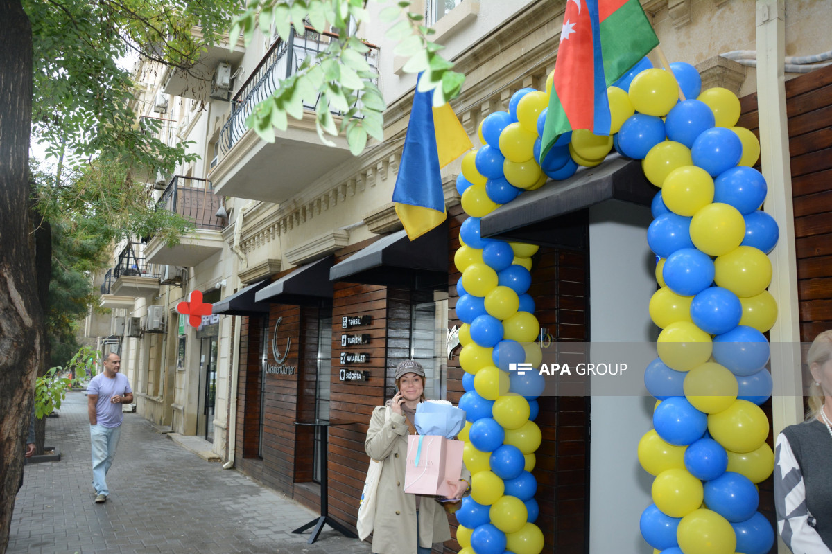 Bakıda Ukrayna Evinin açılışı olub - FOTO