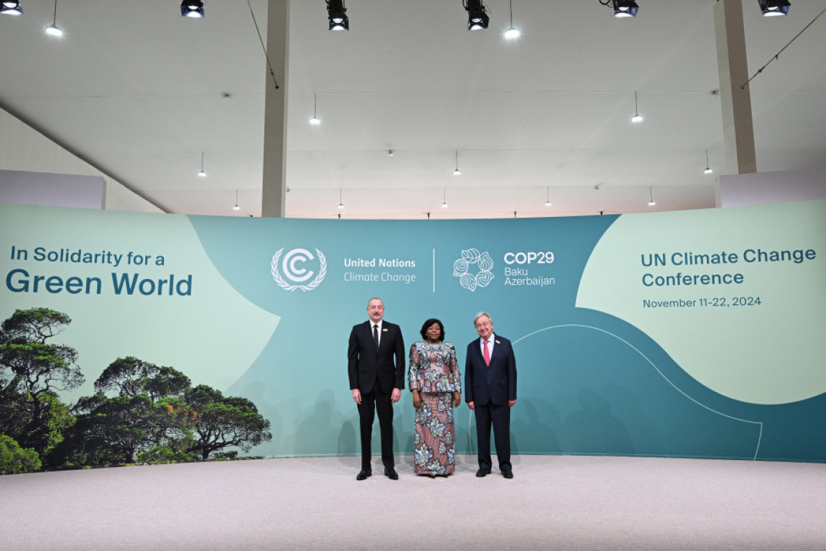 COP29-un liderlər sammitinin açılış mərasimi keçirilib - YENİLƏNİB-5  - FOTOLENT 