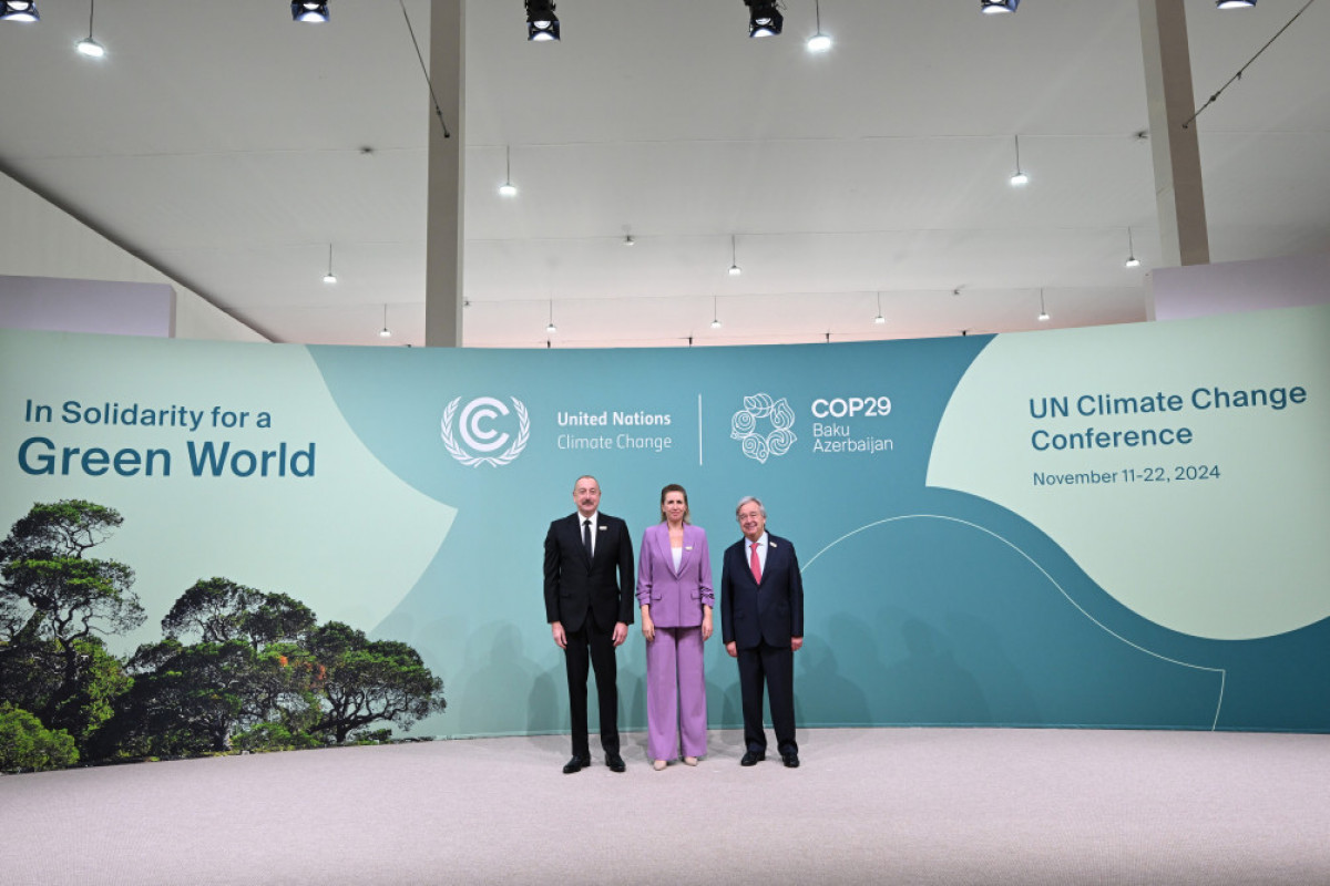 COP29-un liderlər sammitinin açılış mərasimi keçirilib - YENİLƏNİB-5  - FOTOLENT 