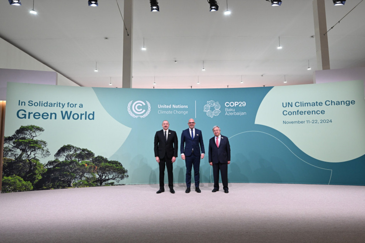 COP29-un liderlər sammitinin açılış mərasimi keçirilib - YENİLƏNİB-5  - FOTOLENT 