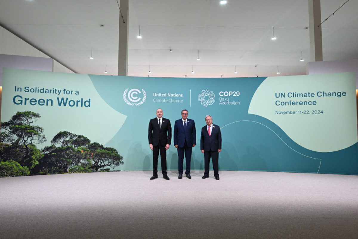 COP29-un liderlər sammitinin açılış mərasimi keçirilib - YENİLƏNİB-5  - FOTOLENT 