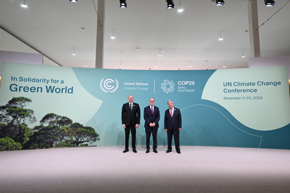 COP29-un liderlər sammitinin açılış mərasimi keçirilib - YENİLƏNİB-5  - FOTOLENT 