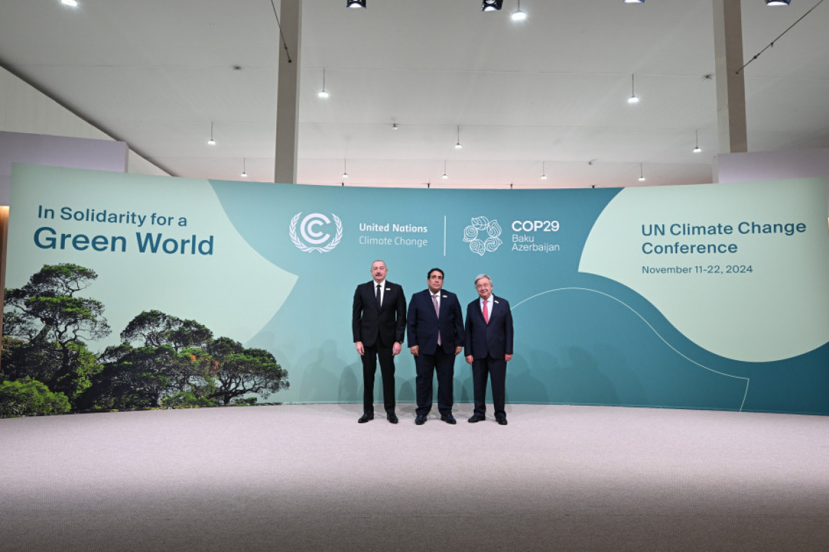 COP29-un liderlər sammitinin açılış mərasimi keçirilib - YENİLƏNİB-5  - FOTOLENT 