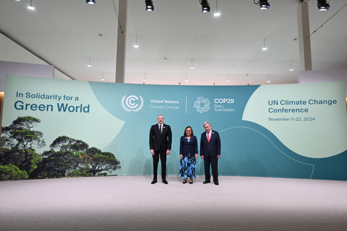 COP29-un liderlər sammitinin açılış mərasimi keçirilib - YENİLƏNİB-5  - FOTOLENT 